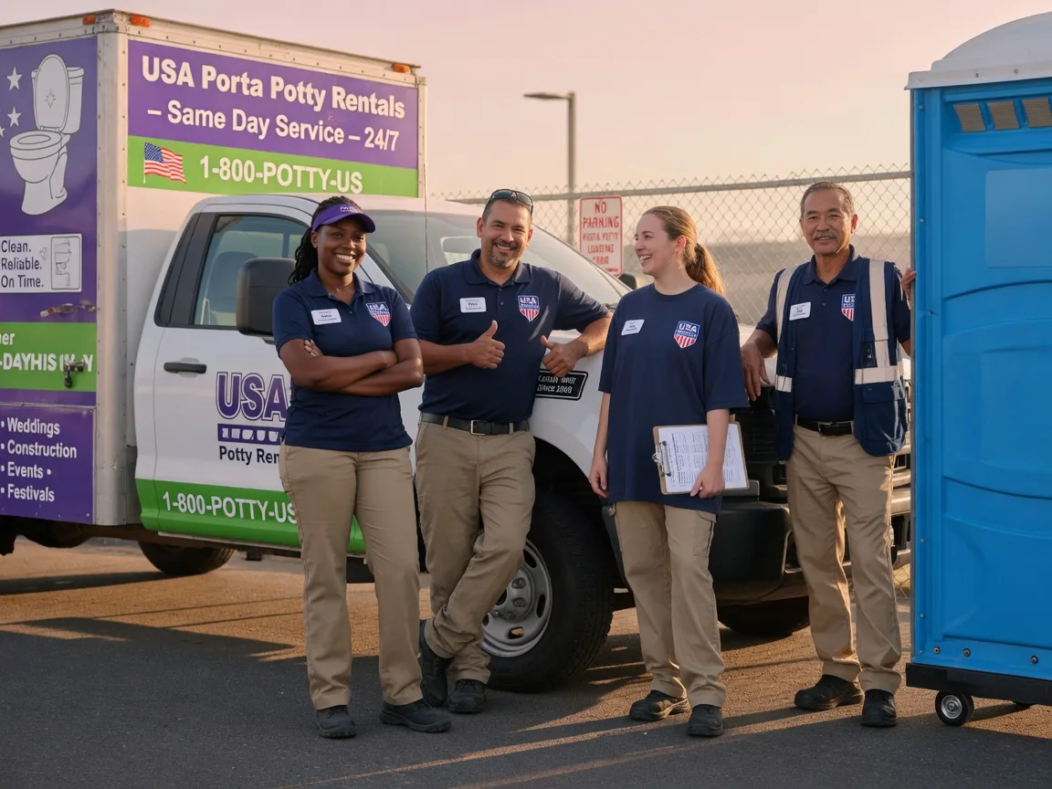 Porta Potty Rental company in Alexis, IL
